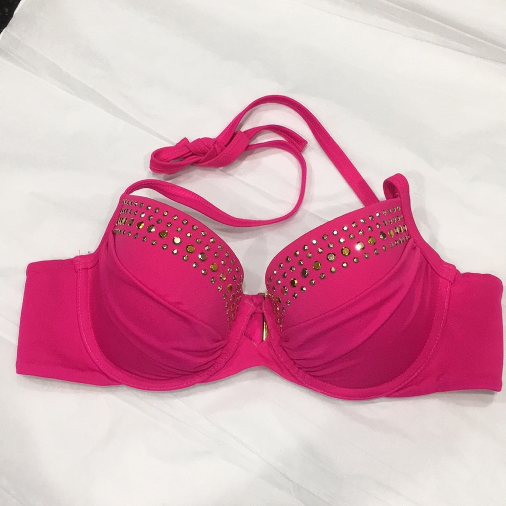 Victoria’s Secret studded bikini top 34B